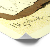 ショコラ大工ヴィンテージフランスの広告ズ ポスター (角)