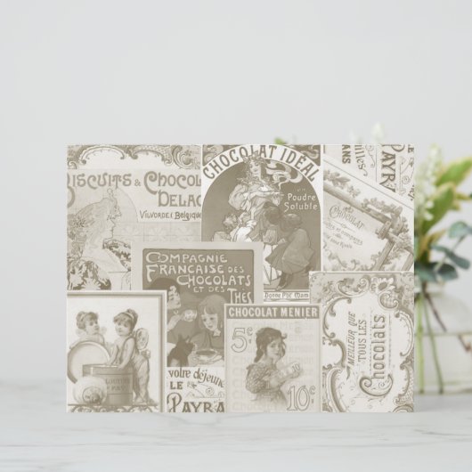 ショコラ・フランカイス・パブリティエ・デクーページ・エ・コラージュ (スタンド正面)