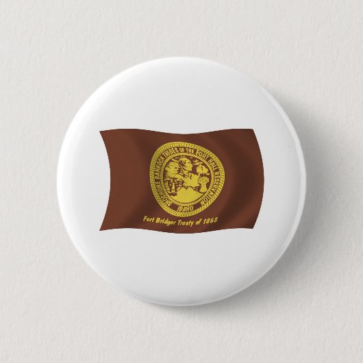 ショショーニーバンノック部族旗バッジ 缶バッジ (正面)