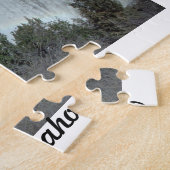 ショショーニ族の滝のパズル! ジグソーパズル (側面)