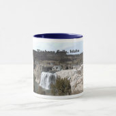 ショショーニ族の滝、ショショーニ族の滝、アイダホ マグカップ (中央)