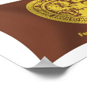 ショショーネバンコック族旗ポスタープリント ポスター (角)