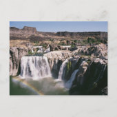 ショショーネ滝アイダホポストカード ポストカード (正面)