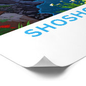 ショショーネ秋アイダホトラベルプリント ポスター (角)