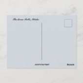 ショショーネ秋スネークリバーアイダホ ポストカード (裏面)