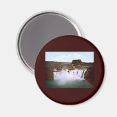 ショショーネ秋スネークリバーアイダホ マグネット (正面/裏面)