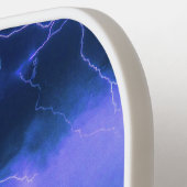 ショッキングな稲妻ストライクピックボールパドル ピックルボールラケット (左詳細)