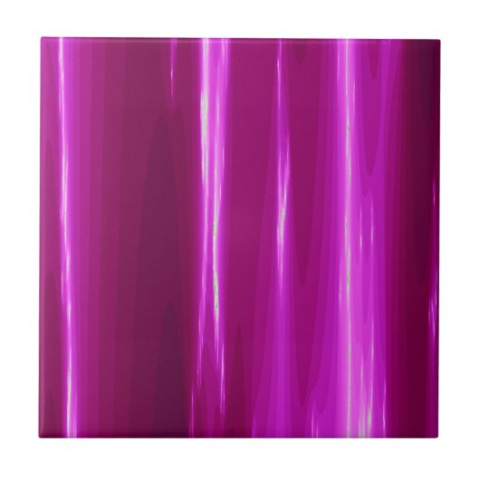 ショッキングピンクのシンプルな設計 タイル (正面)