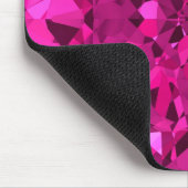 ショッキングピンクのダイヤモンド マウスパッド (コーナー)
