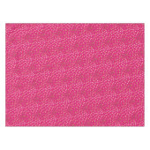 ショッキングピンクのテーブルクロスの金ゴールドのグリッター都市点 テーブルクロス (正面(横))