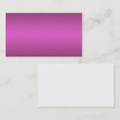 ショッキングピンクの勾配-カスタマイズ虹のテンプレート 名刺 (正面/裏面)