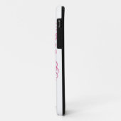 ショッキングピンクの蝶iPhone 5Case-MateBarelyThere Case-Mate iPhoneケース (裏面/左)