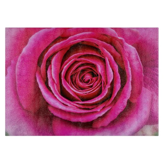 ショッキングピンクは上がりました カッティングボード (正面)