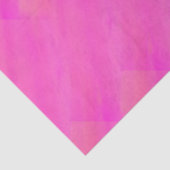 ショッキングピンク及び淡いオレンジ色の幾何学的なティッシュペーパー 薄葉紙 (詳細)