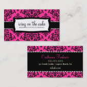 ショッキングピンク311蛇足 名刺 (正面/裏面)