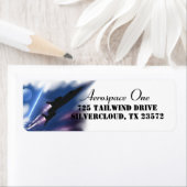 ショックウェーブSR-71航空機 ラベル (インサイチュ)