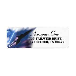 ショックウェーブSR-71航空機 ラベル