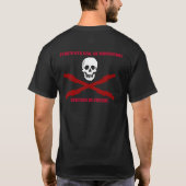 ショックセクション Tシャツ (裏面)