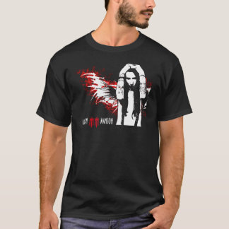 ショックロックの神へのトリビュート マルリンマンソン 少年 Tシャツ