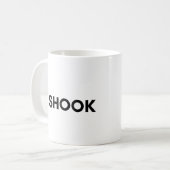 ショック コーヒーマグカップ (正面左)