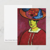 ショッコミット・テラーハット・アレクセイ・フォン・ジャウェレンスキー ノートカード (正面/裏面)