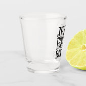 ショットおもしろいガラス ショットグラス (左)