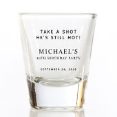 ショットおもしろい誕生日をとる ショットグラス