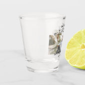 ショットのカスタムフォトショットグラスを取る ショットグラス (左)