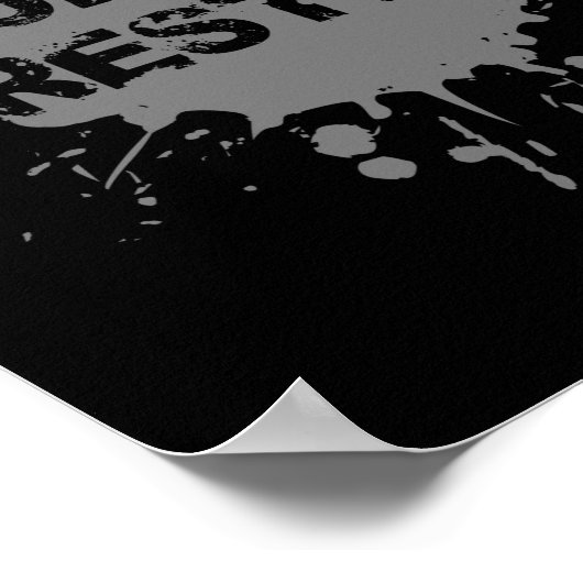 ショットを入れ最高のたディスカス投げギフトで投げる ポスター (角)