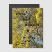 ショットを彼に磁気グリーティングカードで撃つ (正面/裏面)