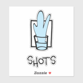 ショットカスタムカットビニールシール シール