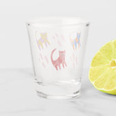 ショットカラフルガラス ショットグラス (裏面)