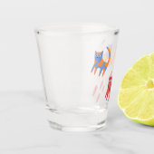 ショットカラフルガラス ショットグラス (左)