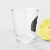 ショットガラス判定シールミーム ショットグラス (左)