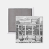 ショットガンカートリッジの工場、Usine Chaudun マグネット (正面/裏面)