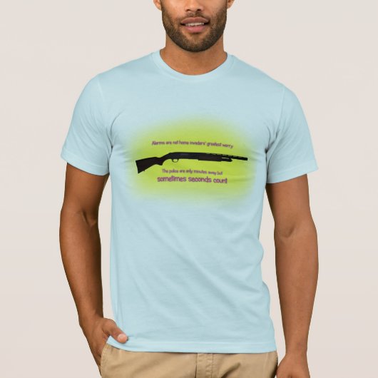 ショットガンセキュリティ Tシャツ (正面)