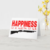 ショットガン射撃、 発砲 カード (黄色い花)