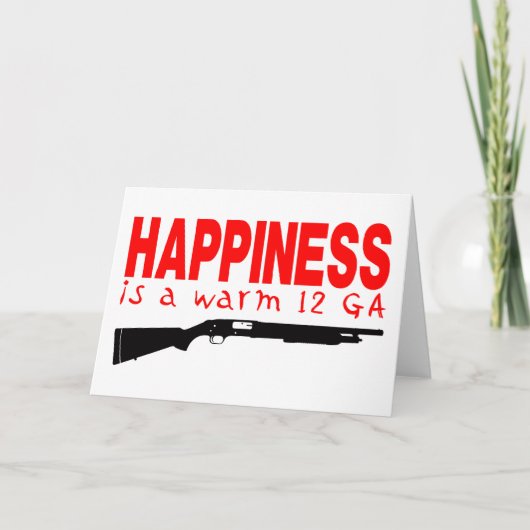 ショットガン射撃、 発砲 カード (正面)