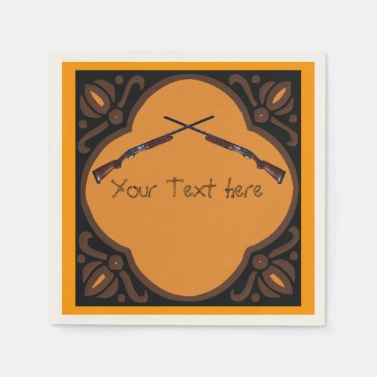 ショットガン結婚ズ スタンダードカクテルナプキン (正面)