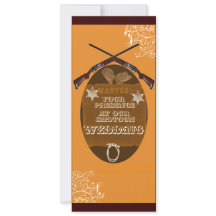 ショットガン結婚式招待状