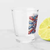 ショットグラスとオランダの色 ショットグラス (左)