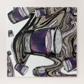 ショットグラスのジグソーパズル ジグソーパズル (横)