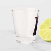 ショットグラスのゾーン化された猫ミーム ショットグラス (左)