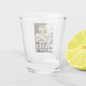 ショットグラスを私に投げ付ける ショットグラス (裏面)