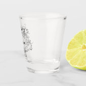ショットグラス誕生日キンセアニェラパーティーフェイバー ショットグラス (右)