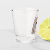 ショットグラス重い呼吸キャットミーム ショットグラス (左)