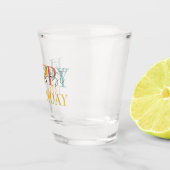 ショットグラス21st第21回または任意の誕生日 ショットグラス (右)