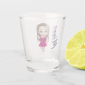 ショットグラス – ミンナチビ（小さくかわいく書いた感じ） (裏面)