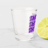 ショットショット紫 ショットグラス (左)