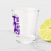 ショットショット紫 ショットグラス (右)